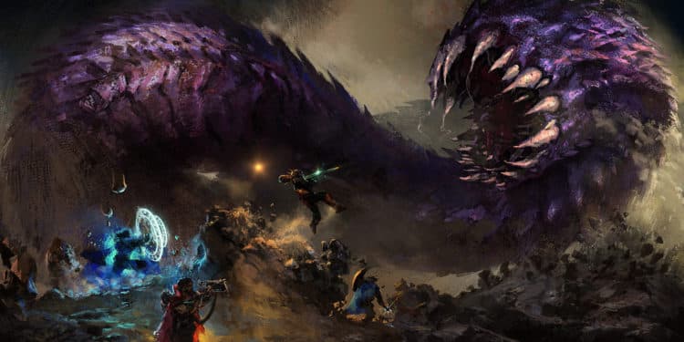 Illustration of a digital tavern for RPG creators